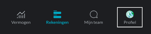 Banking App profiel